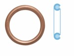 CORTECO  Уплотнительное кольцо, резьбовая пробка маслосливн. отверст. 402116H