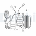 DELPHI  Kompressori, ilmastointilaite CS20482