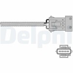 DELPHI  Lambda Sensor ES20258-12B1