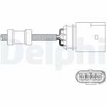 DELPHI  Lambda Sensor ES20348-12B1