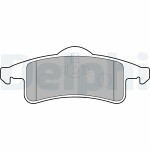 DELPHI  Brake Pad Set,  disc brake LP1558