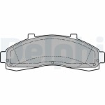 DELPHI  Brake Pad Set,  disc brake LP1625