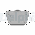 DELPHI  Brake Pad Set,  disc brake LP1685