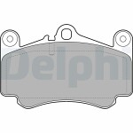 DELPHI  Комплект тормозных колодок,  дисковый тормоз LP2056