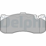 DELPHI  Brake Pad Set,  disc brake LP2131