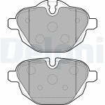 DELPHI  Комплект тормозных колодок,  дисковый тормоз LP2162