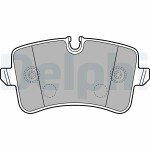 DELPHI  Brake Pad Set,  disc brake LP2226