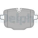 DELPHI  Brake Pad Set,  disc brake LP2246
