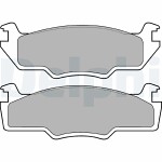 DELPHI  Brake Pad Set,  disc brake LP225