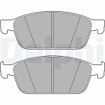 DELPHI  Комплект тормозных колодок,  дисковый тормоз LP2495