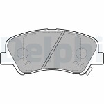 DELPHI  Brake Pad Set,  disc brake LP2497
