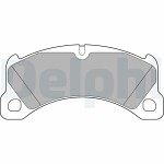 DELPHI  Brake Pad Set,  disc brake LP3217