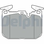 DELPHI  Комплект тормозных колодок,  дисковый тормоз LP3383
