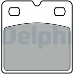 DELPHI  Комплект тормозных колодок, дисковый тормоз LP3405