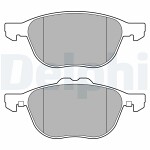DELPHI  Комплект тормозных колодок,  дисковый тормоз LP3650