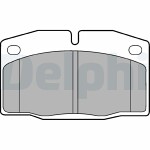 DELPHI  Brake Pad Set,  disc brake LP415