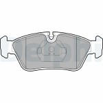 DELPHI  Brake Pad Set,  disc brake LP710