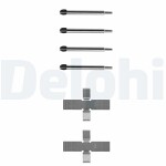 DELPHI  Accessory Kit,  disc brake pad LX0003