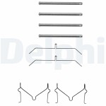 DELPHI  Lisakomplekt,  ketaspiduriklotsid LX0145