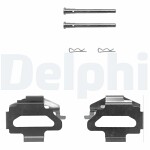 DELPHI  Accessory Kit,  disc brake pad LX0150