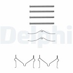 DELPHI  Lisakomplekt,  ketaspiduriklotsid LX0211