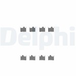 DELPHI  Lisakomplekt,  ketaspiduriklotsid LX0296