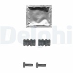 DELPHI  Accessory Kit,  disc brake pad LX0327