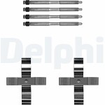 DELPHI  Комплектующие,  колодки дискового тормоза LX0703