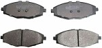 DENCKERMANN  Комплект тормозных колодок,  дисковый тормоз B110141