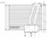 DENSO  Evaporator,  air conditioning DEV07005