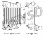 DENSO  Kompressoriõhu radiaator DIT02027