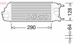 DENSO  Kompressoriõhu radiaator DIT09115