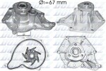 DOLZ  Water Pump,  engine cooling A213