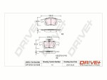 Dr!ve+  Brake Pad Set,  disc brake DP1010.10.1005