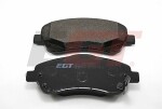 EGT  Комплект тормозных колодок,  дисковый тормоз 321015EGT