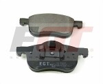 EGT  Комплект тормозных колодок, дисковый тормоз 321700EGT
