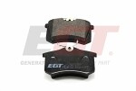 EGT  Комплект тормозных колодок,  дисковый тормоз 321710EGT