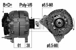  Generaator 14V 209065A