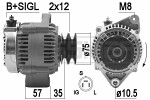  Ģenerators 14V 209474A