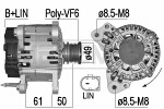  Generaator 14V 209536A