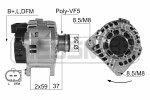  Generaator 14V 210007A