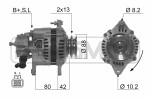  Generaator 14V 210596A
