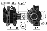  Generaator 14V 210934A