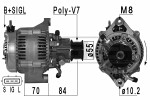  kintamosios srovės generatorius 14V 210961A