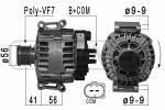  Generaator 14V 210965A