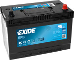 EXIDE  Käynnistysakku EFB 12V 95Ah 800A EL954