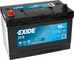 EXIDE  Стартерная аккумуляторная батарея EFB 12V 95Ач 800A EL955