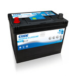  Startera akumulatoru baterija EXIDE DUAL EFB 12V 75Ah 750A EZ650