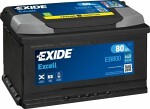 EXIDE  Starter Battery EXCELL ** 12V 80Ah 640A EB800