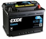EXIDE  Käynnistysakku CLASSIC * 12V 70Ah 640A EC700